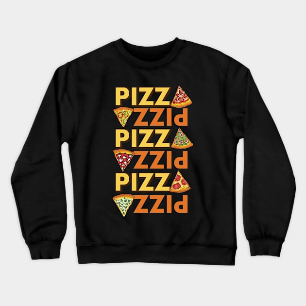 pizza lover Crewneck Sweatshirt by Digifestas